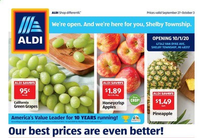 ALDI (MI) Weekly Ad Flyer September 27 to October 3