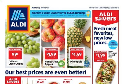 ALDI (IA, IL) Weekly Ad Flyer September 30 to October 6