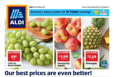 ALDI (MD, PA, VA) Weekly Ad Flyer September 30 to October 6