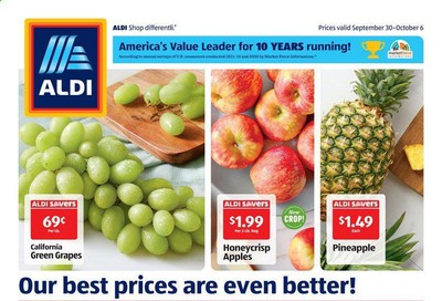 ALDI (SC) Weekly Ad Flyer September 30 to October 6