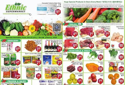 Ethnic Supermarket Flyer October 2 to 8