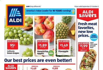 ALDI (MI) Weekly Ad Flyer September 27 to October 3