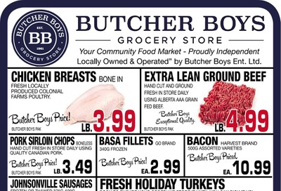 Butcher Boys Grocery Store Flyer December 6 to 13