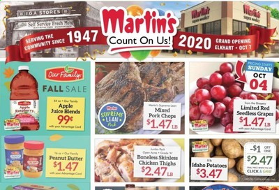 Martin’s Weekly Ad Flyer October 4 to October 10