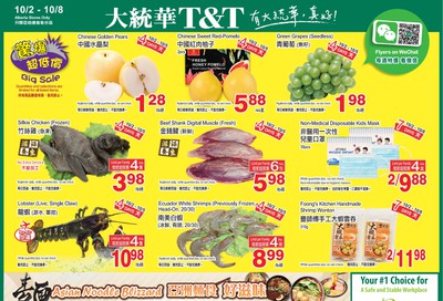 T&T Supermarket (AB) Flyer October 2 to 8