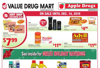 Apple Drugs Flyer December 8 to 14