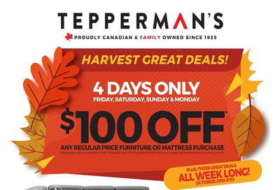 Tepperman's Flyer October 2 to 8 