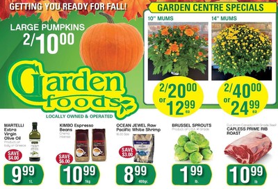 Garden Foods Flyer October 2 to 8