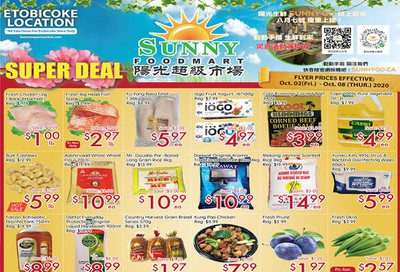 Sunny Foodmart (Etobicoke) Flyer October 2 to 8