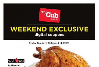 Cub Foods Weekly Ad Flyer October 2 to October 4