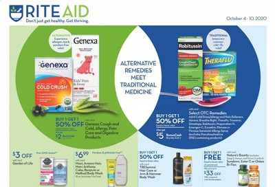 RITE AID Weekly Ad Flyer October 4 to October 10