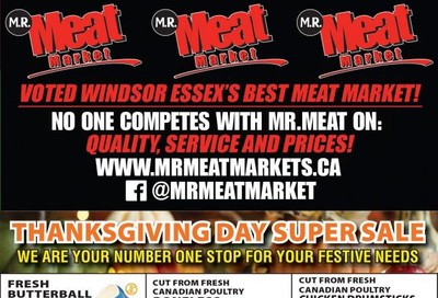 M.R. Meat Market Flyer October 3 to 10