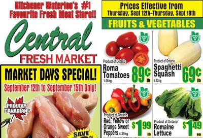 Central Fresh Market Flyer September 12 to 19
