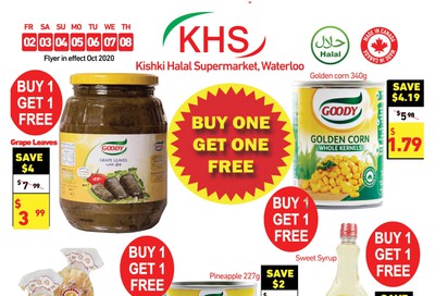 Kishki Halal Supermarket Flyer October 2 to 8