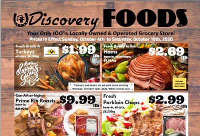 Discovery Foods Flyer October 4 to 10