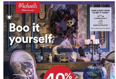 Michaels Weekly Ad Flyer October 4 to October 10