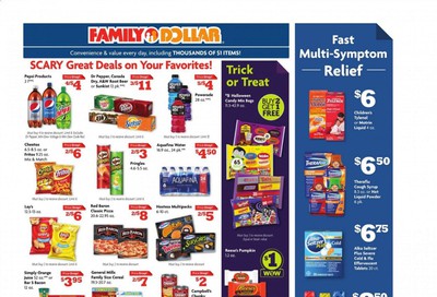 Family Dollar Weekly Ad Flyer October 4 to October 10
