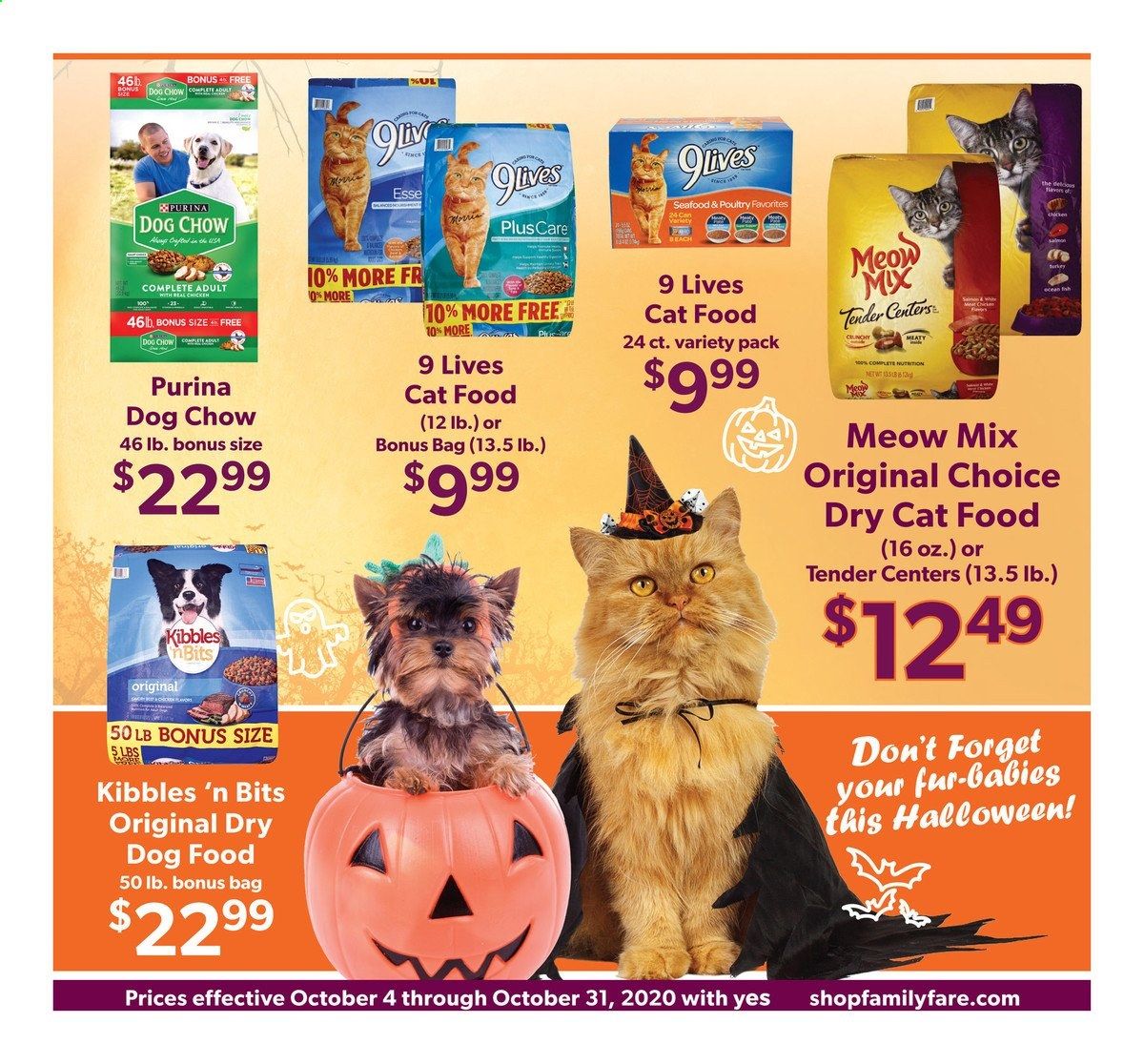Family Fare Weekly Ad Flyer October 4 to October 31