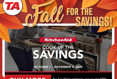 TA Appliances and Barbecues Flyer October 2 to 31