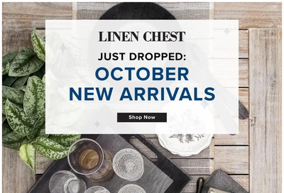 Linen Chest Flyer October 5 to 18