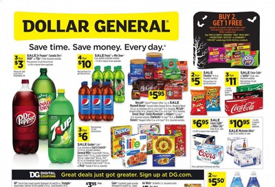 Dollar General (TN, TX) Weekly Ad Flyer October 4 to October 10