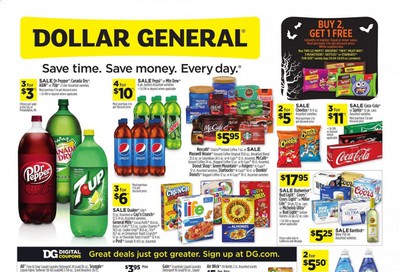 Dollar General (CA, NV) Weekly Ad Flyer October 4 to October 10