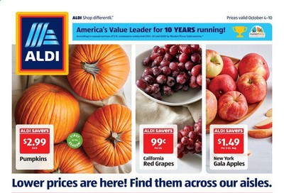 ALDI (NY) Weekly Ad Flyer October 4 to October 10