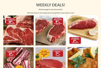 Robert's Fresh and Boxed Meats Flyer October 6 to 12