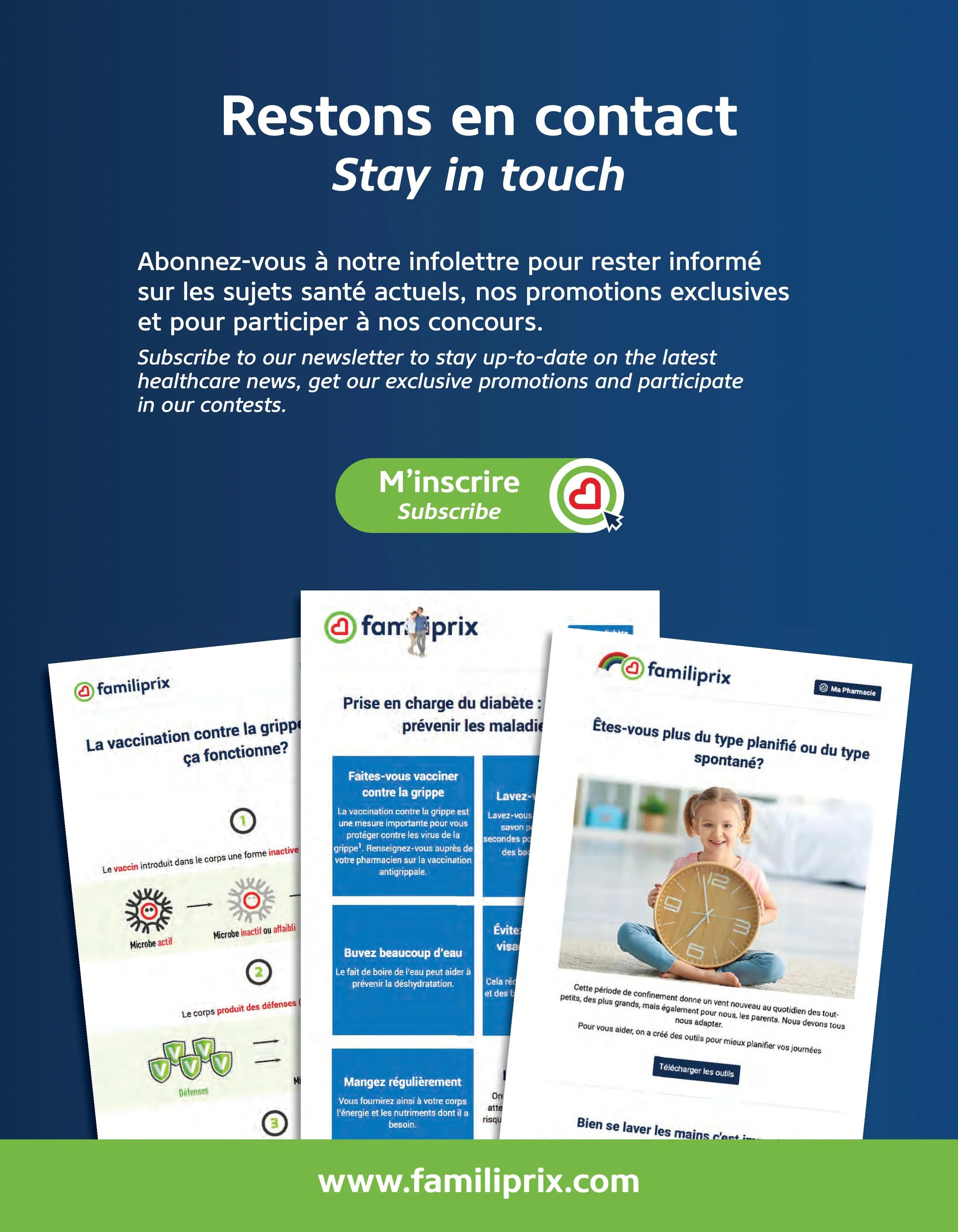 Familiprix Clinique Flyer October 8 to 14