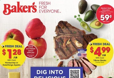 Baker's Weekly Ad Flyer October 7 to October 13