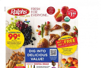 Ralphs fresh fare Weekly Ad Flyer October 7 to October 13