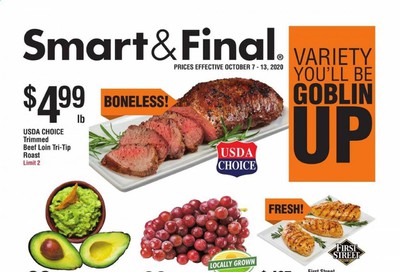 Smart & Final Weekly Ad Flyer October 7 to October 13