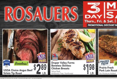 Rosauers Weekly Ad Flyer October 8 to October 10