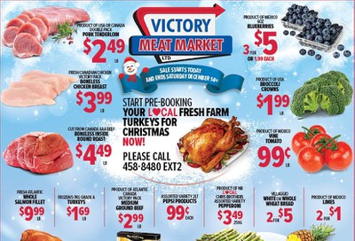 Victory Meat Market Flyer December 10 to 14