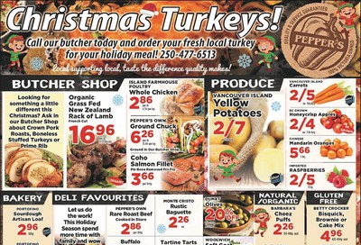 Pepper's Foods Flyer December 10 to 16