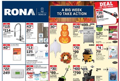 Rona (ON) Flyer October 8 to 14