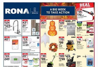 Rona (Atlantic) Flyer October 8 to 14