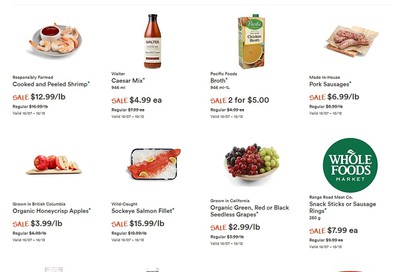 Whole Foods Market (West) Flyer October 7 to 13