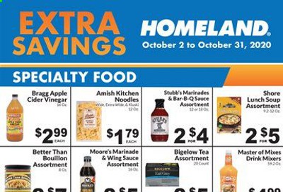 Homeland Weekly Ad Flyer October 2 to October 31