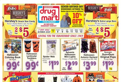 Discount Drug Mart Weekly Ad Flyer October 7 to October 13