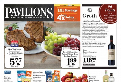 Pavilions Weekly Ad Flyer October 7 to October 13