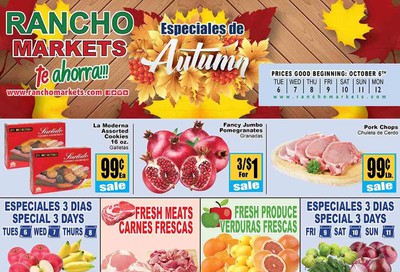 Rancho Markets Weekly Ad Flyer October 6 to October 12