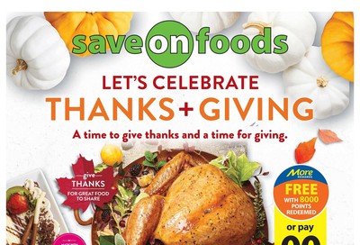 Save on Foods (AB) Flyer October 8 to 14