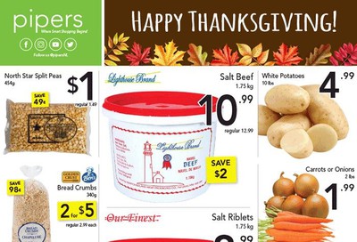 Pipers Superstore Flyer October 8 to 14