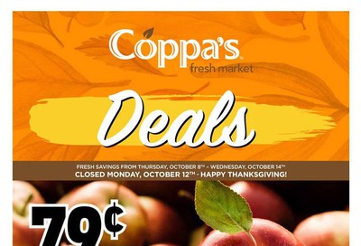 Coppa's Fresh Market Flyer October 8 to 14