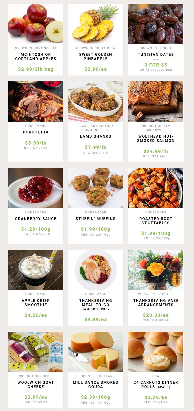 Pete's Fine Foods Flyer October 8 to 14