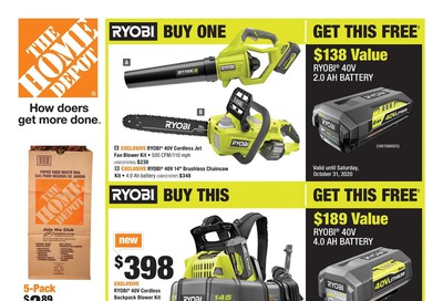 Home Depot (ON) Flyer October 8 to 14