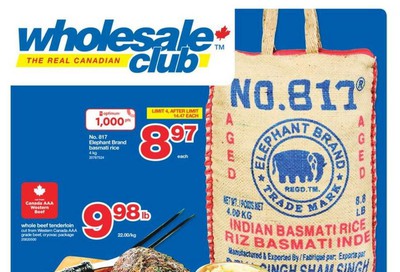 Real Canadian Wholesale Club Flyer October 9 to 15