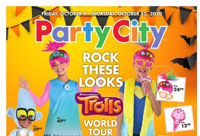 Party City Flyer October 9 to 15