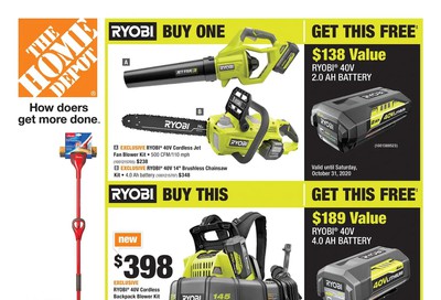 Home Depot (Atlantic) Flyer October 8 to 14